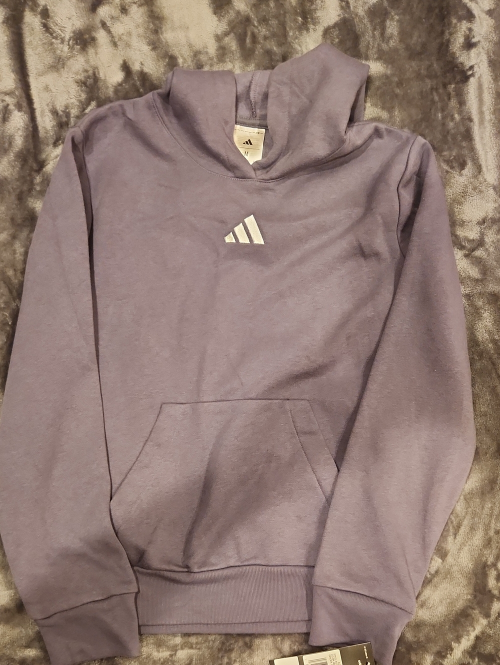 Adidas Kids Lavender Crewneck Hoodie